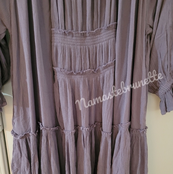 NWT Free People XS Plum See Ya There Mini Dress - Picture 14 of 17